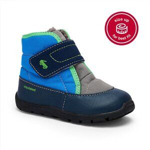 See Kai Run Blake Boots - Navy/Gray - Size 11 - NEW - Size up for best fit!